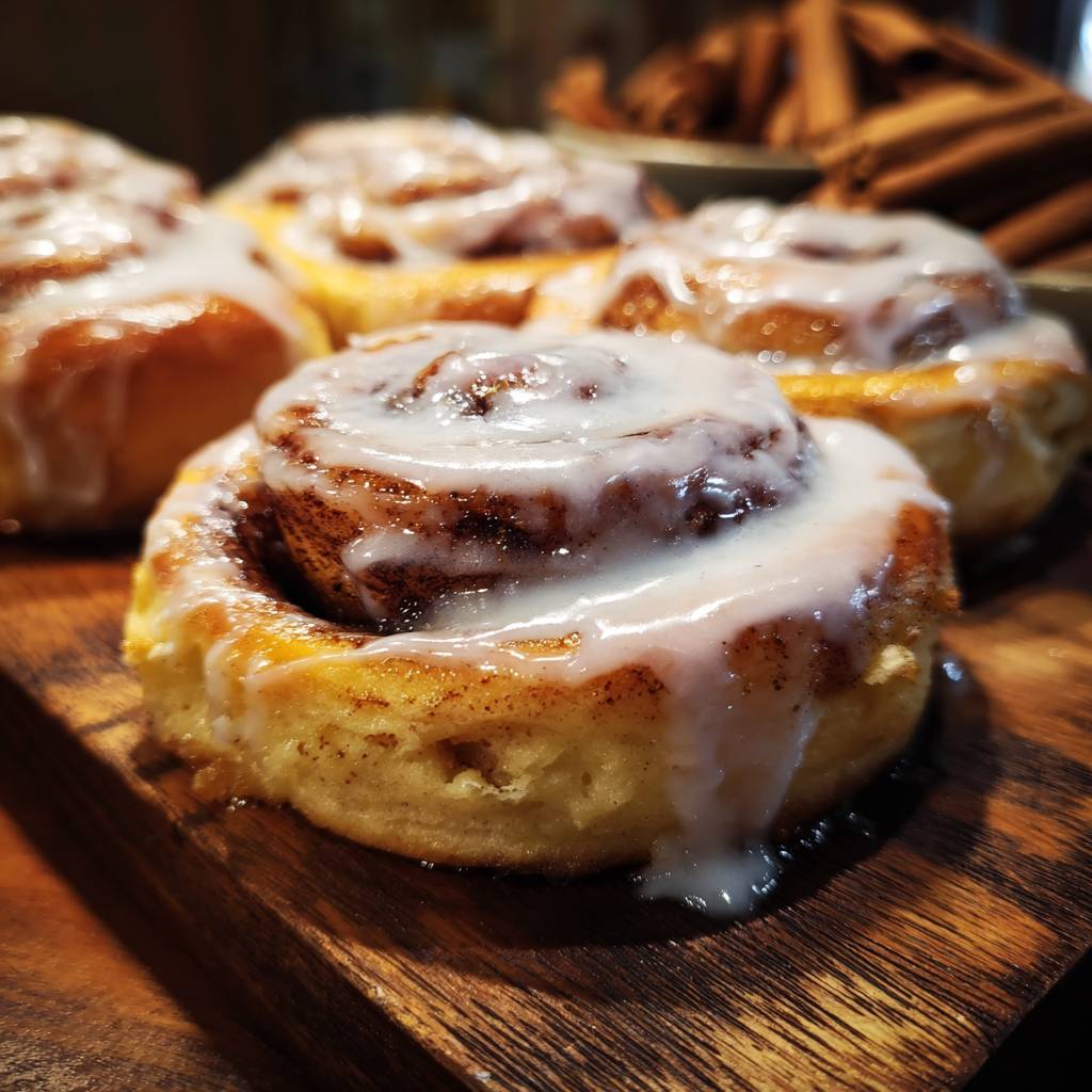 Freshly baked cinnamon rolls – creamy cinnamon recipes