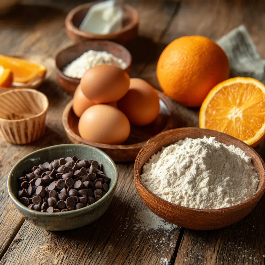 1 ingredients budin naranja chips