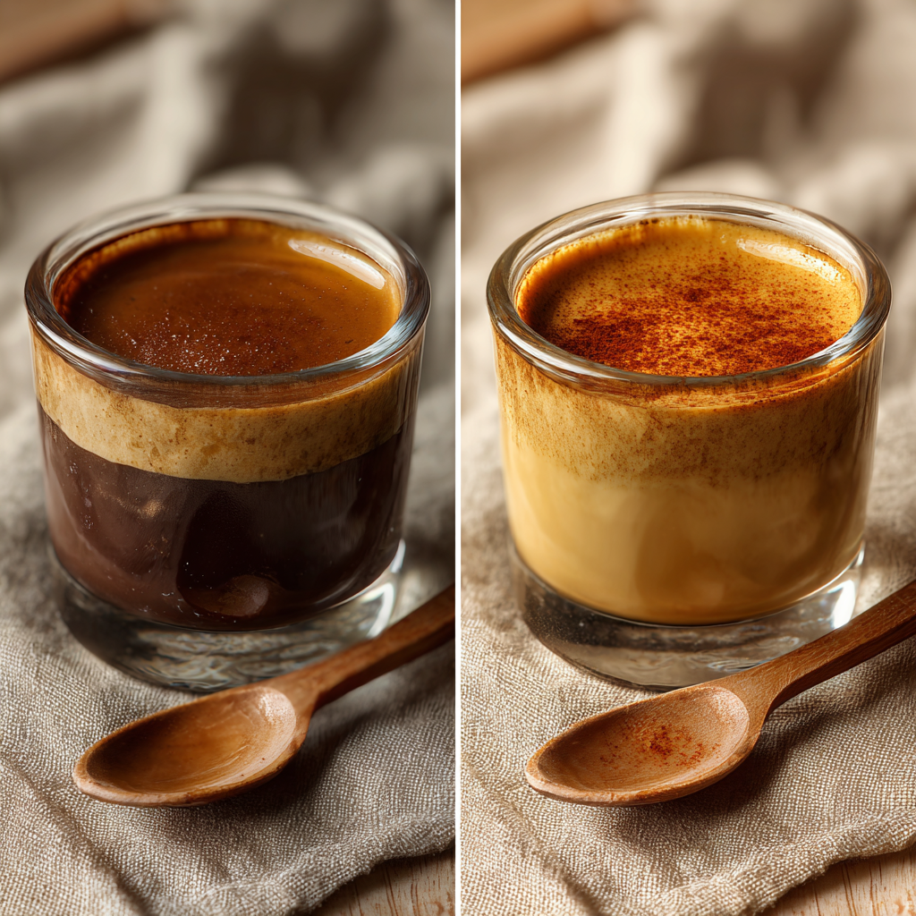espresso budino compared to American pudding