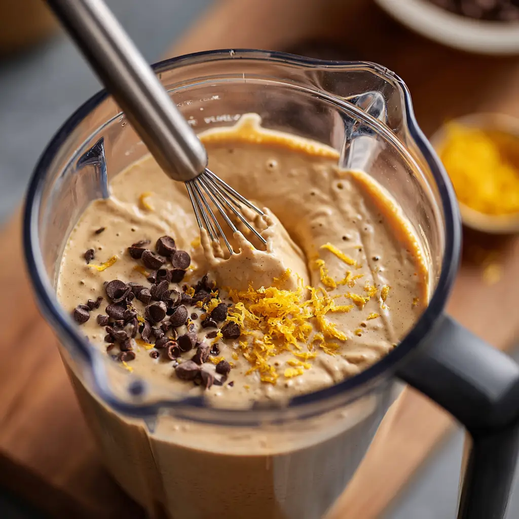 2 blender budin naranja chocolate