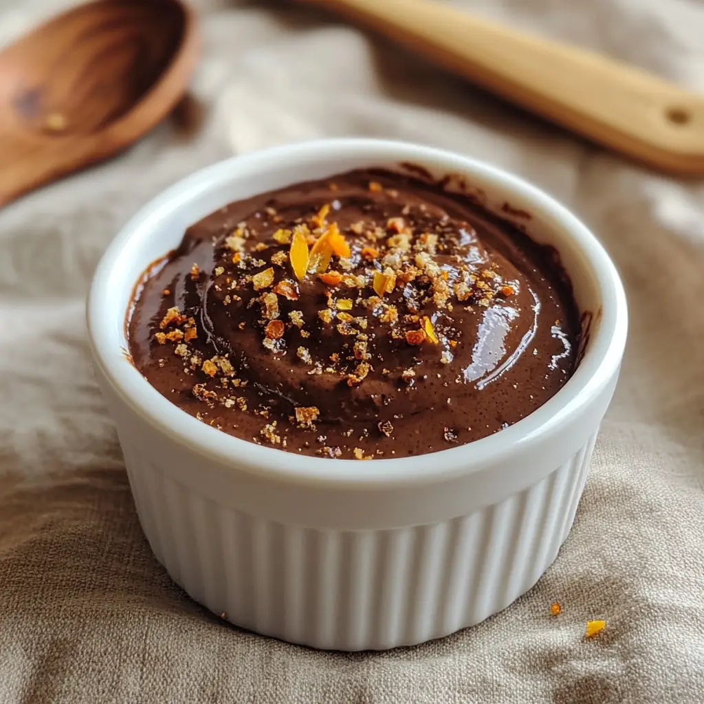 2spiced chocolate budino variation
