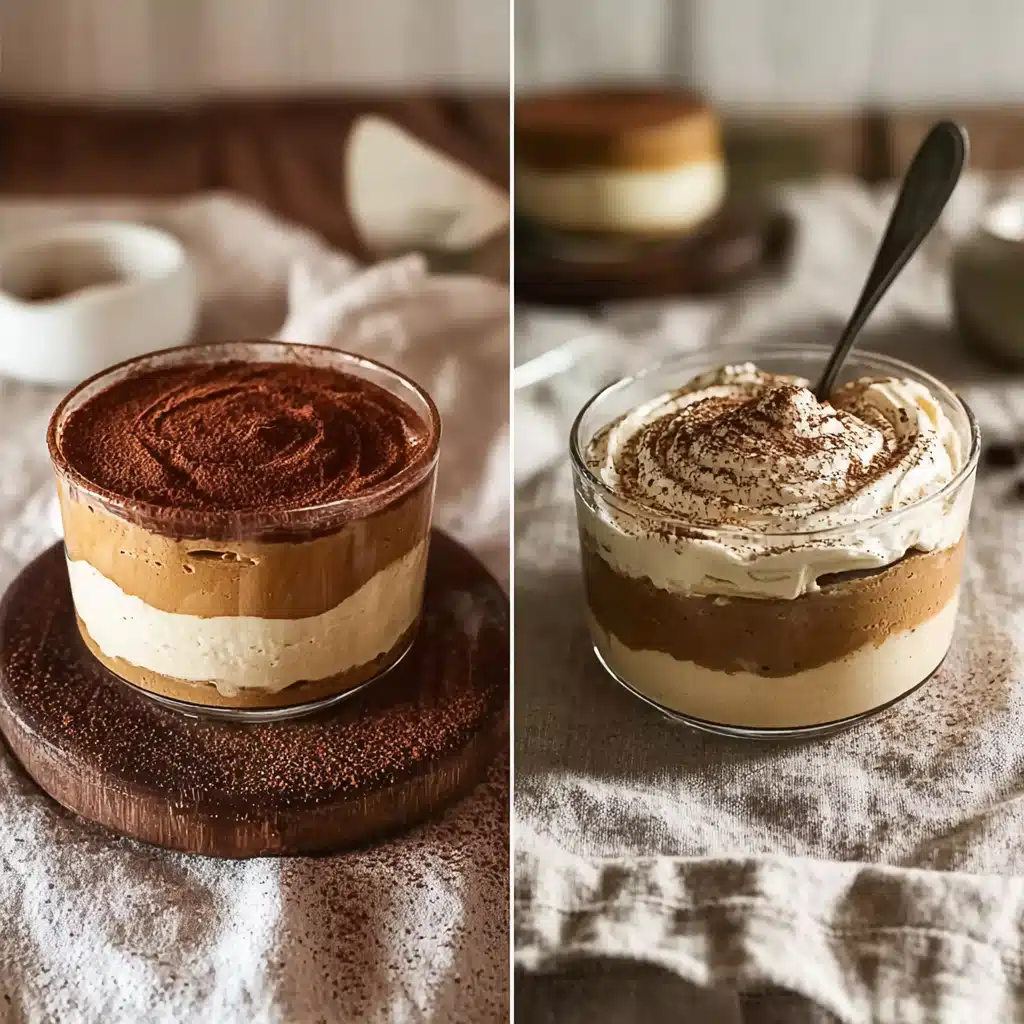 Coffee budino vs mousse