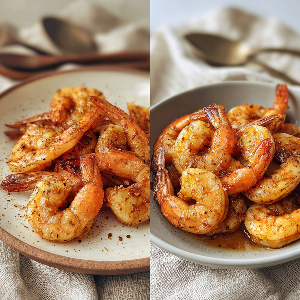 aldi vs restaurant shrimp 3