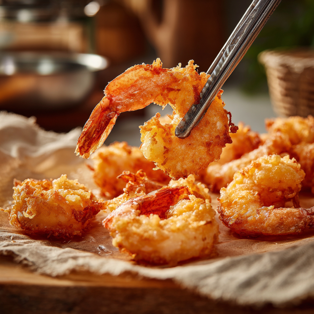 Shrimp tempura sushi