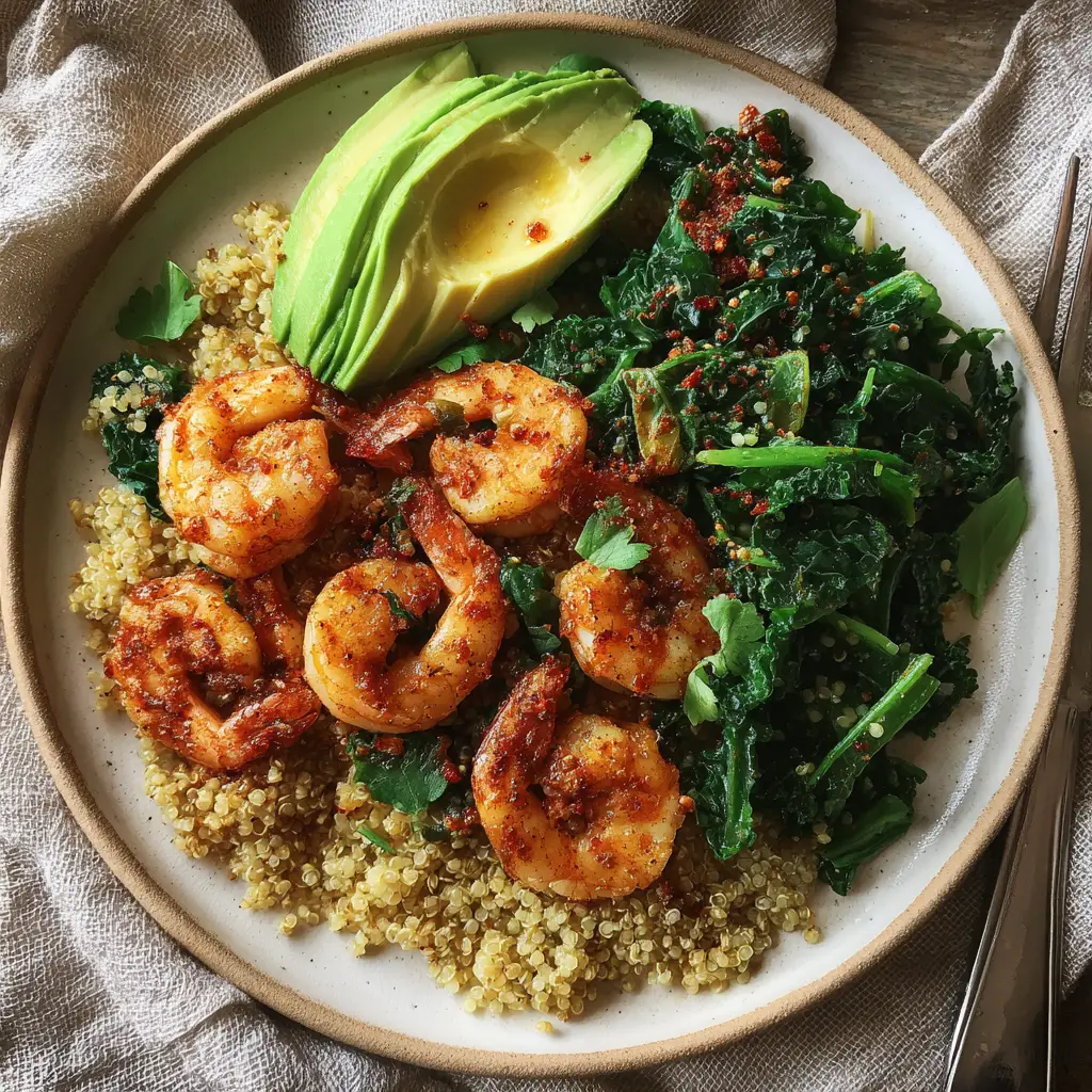 healthy argentinian shrimp bowl 3