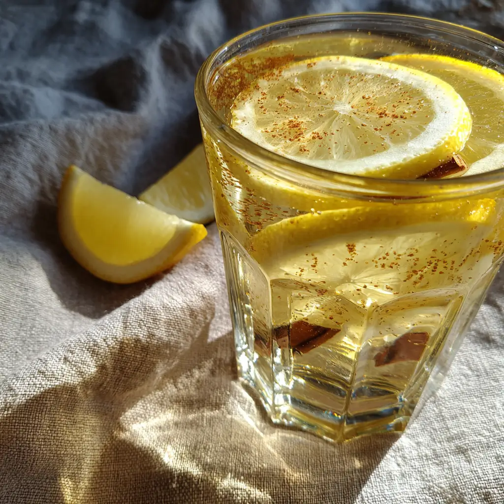natural mounjaro drink recipe with lemon and apple cider vinegar