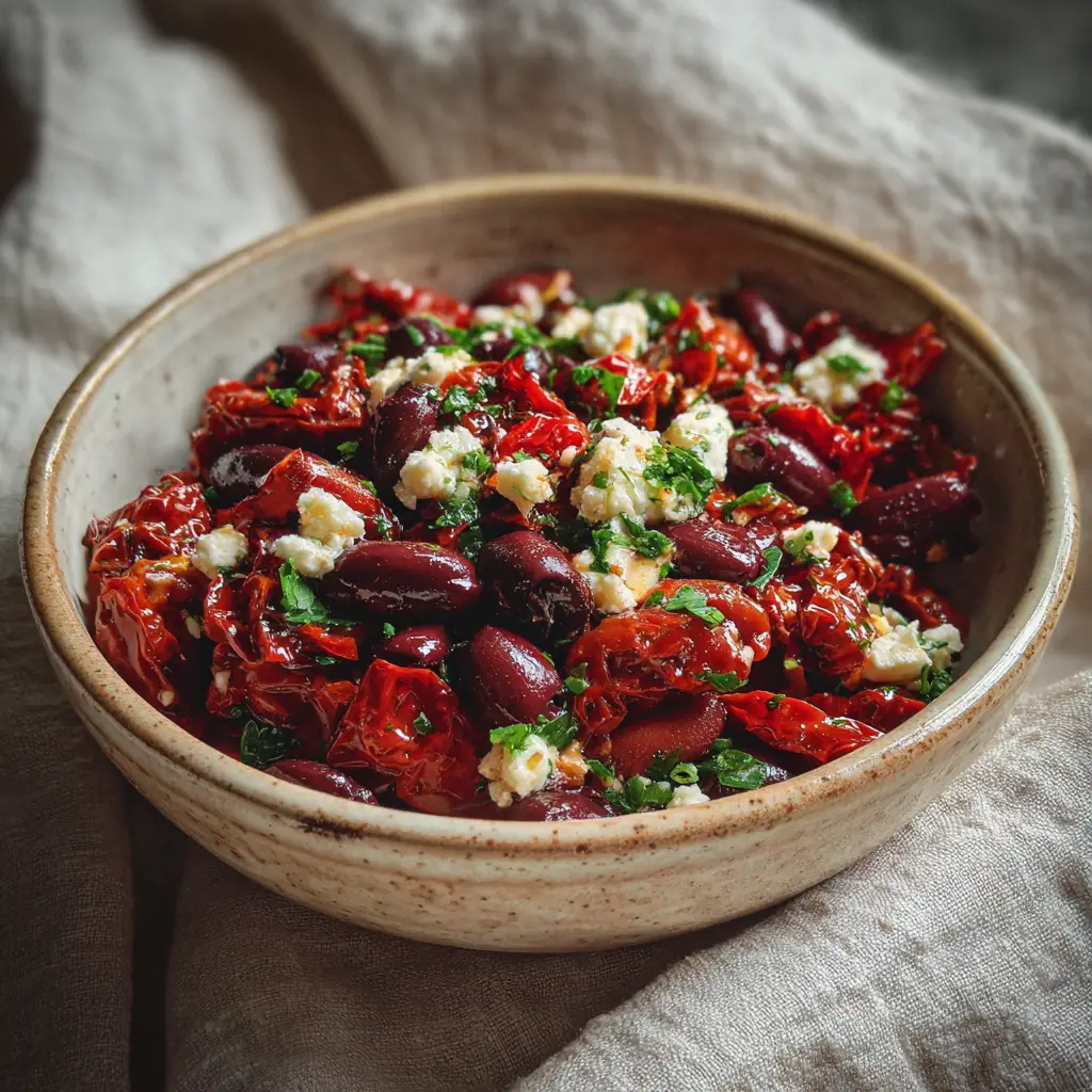 sundried tomato dense bean salad 2