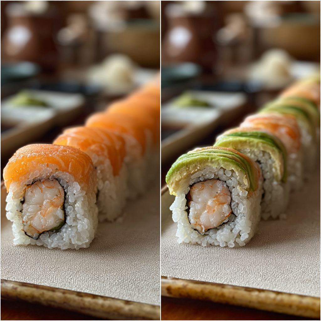 sushi roll comparison 2