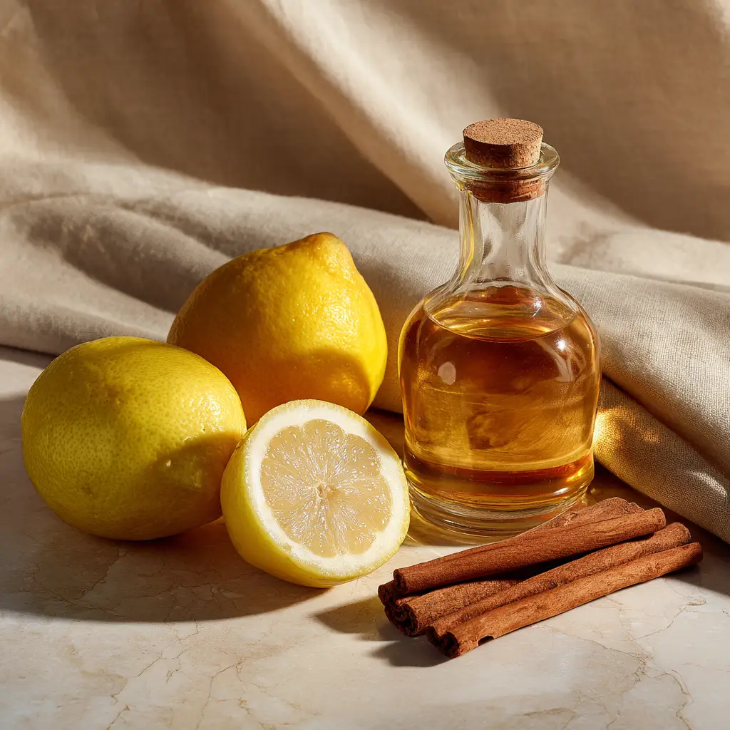 Ingredients for DIY Mounjaro inspired detox drink