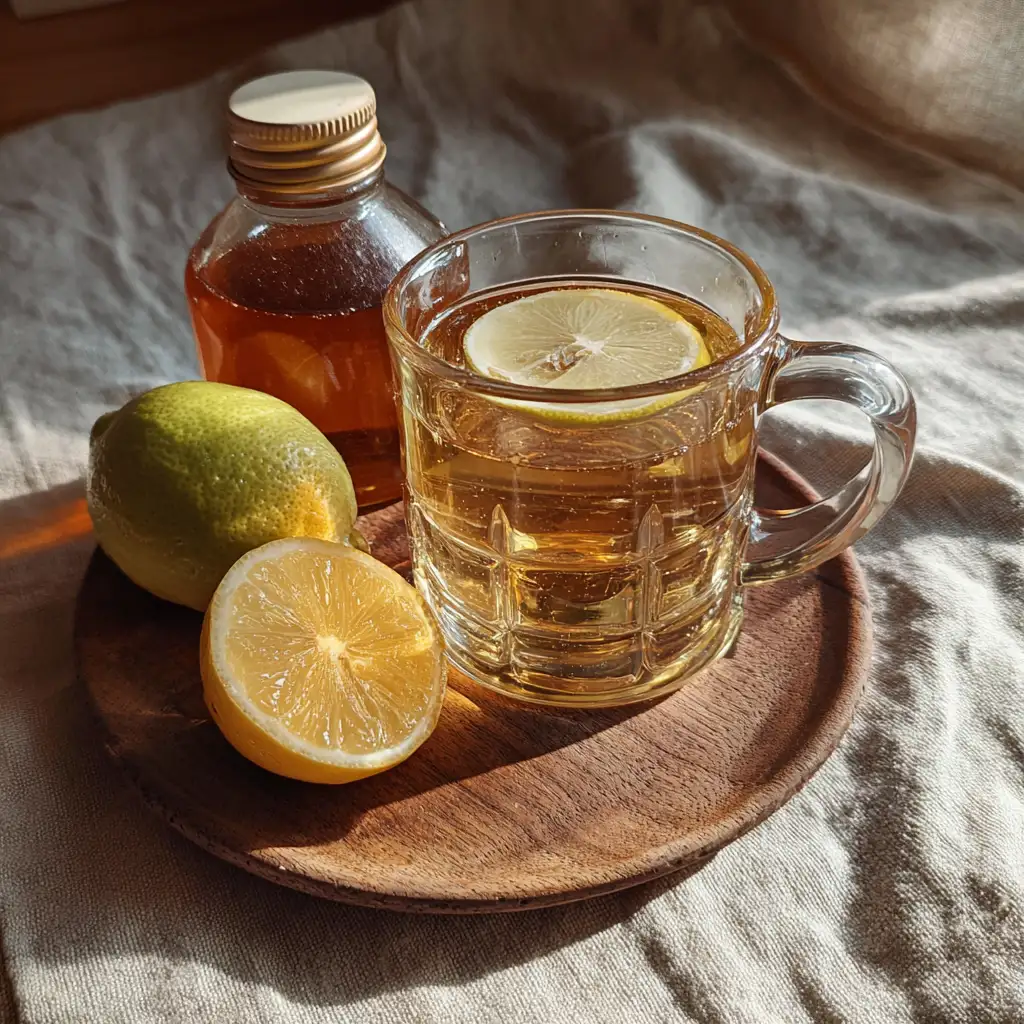 Japanese Mounjaro recipe with green tea and lemon