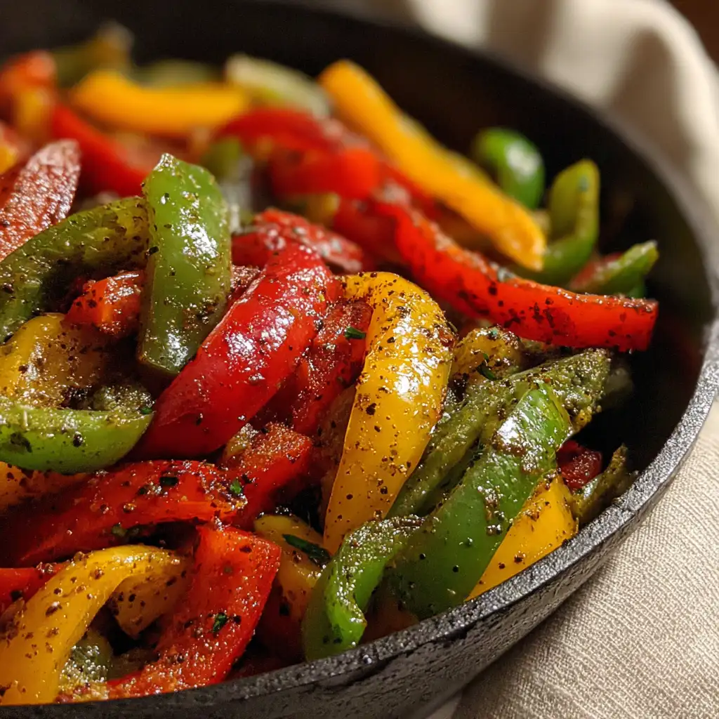 Bell peppers for Rasta Pasta recipe showing Rasta colors
