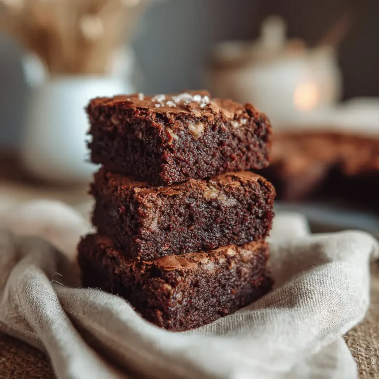 Banana bread brownies on rustic kitchen table