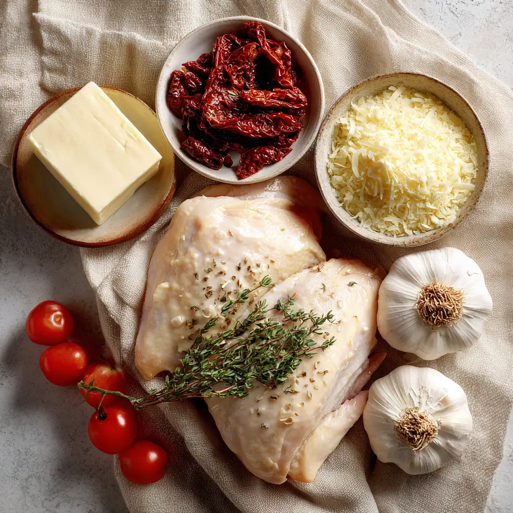 Marry Me Chicken Crock Pot ingredients