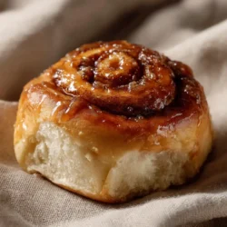 Panera Bread cinnamon roll fresh bakery close-up