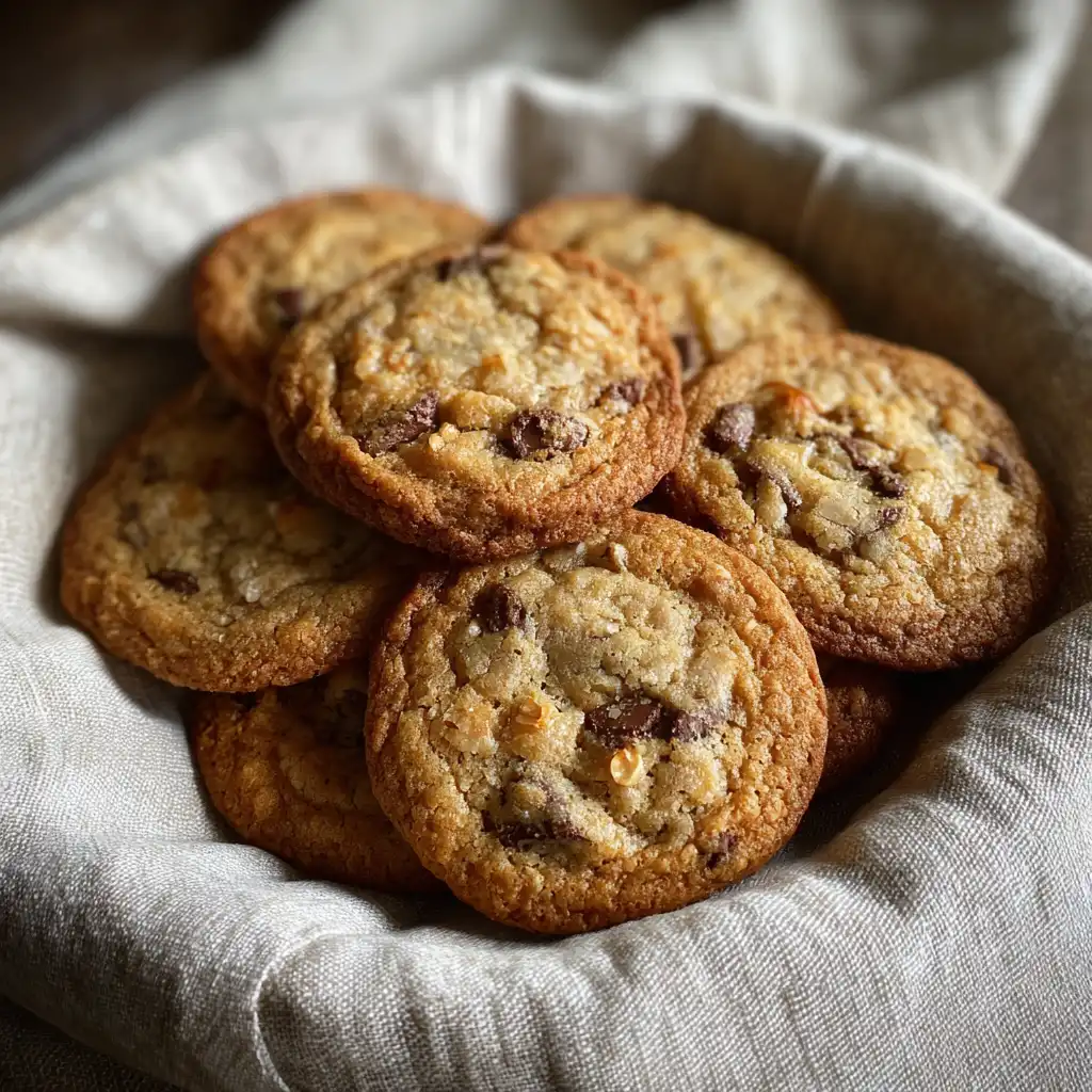 Assorted brown butter and oatmeal chocolate chip cookies