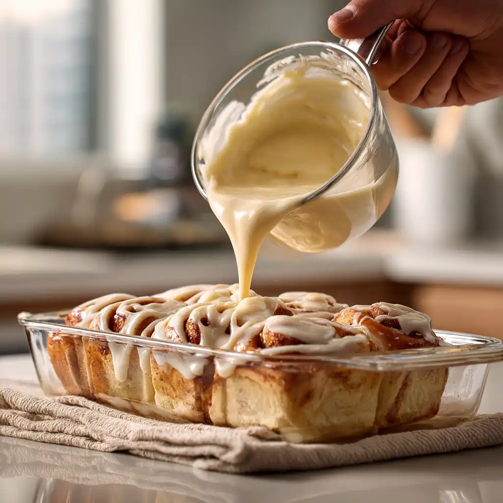 cinnamon roll casserole recipe preparation steps