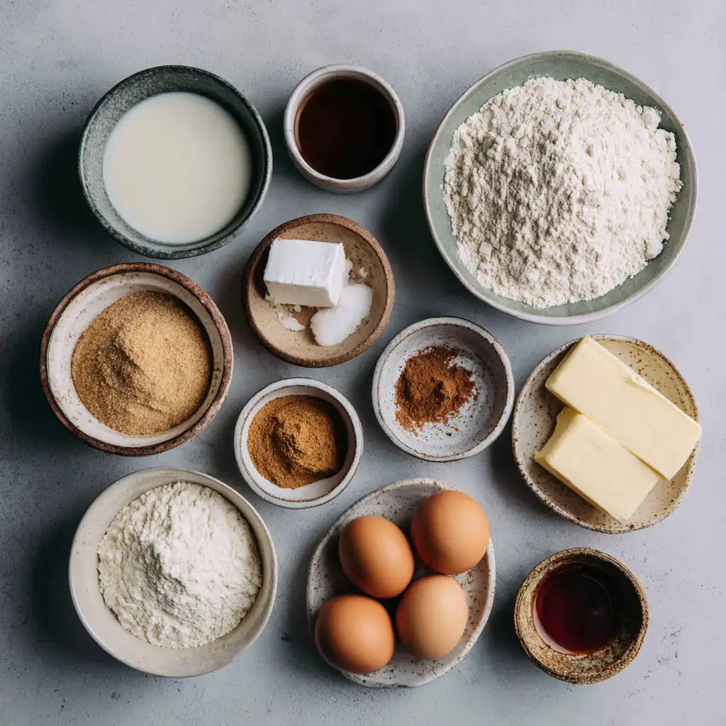 Panera Bread Cinnamon Roll recipe ingredients