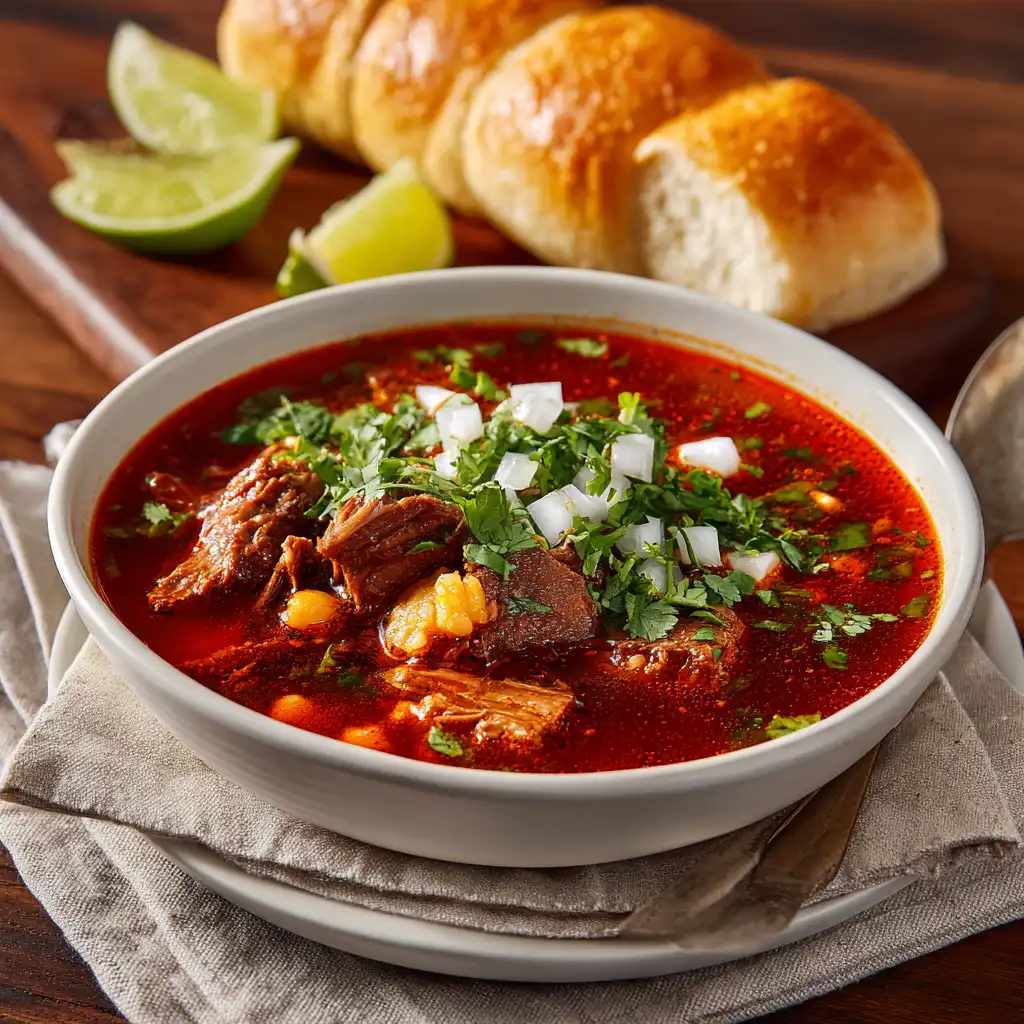 Red menudo recipe recipe final dish
