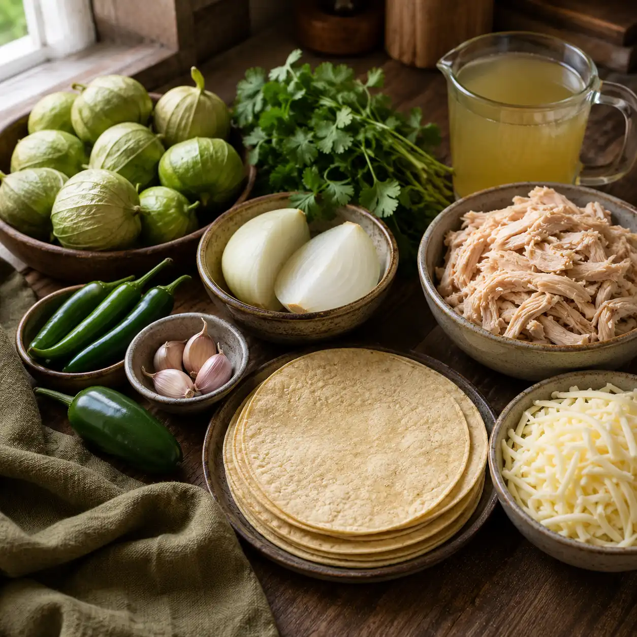 chicken enchilada recipe green ingredients