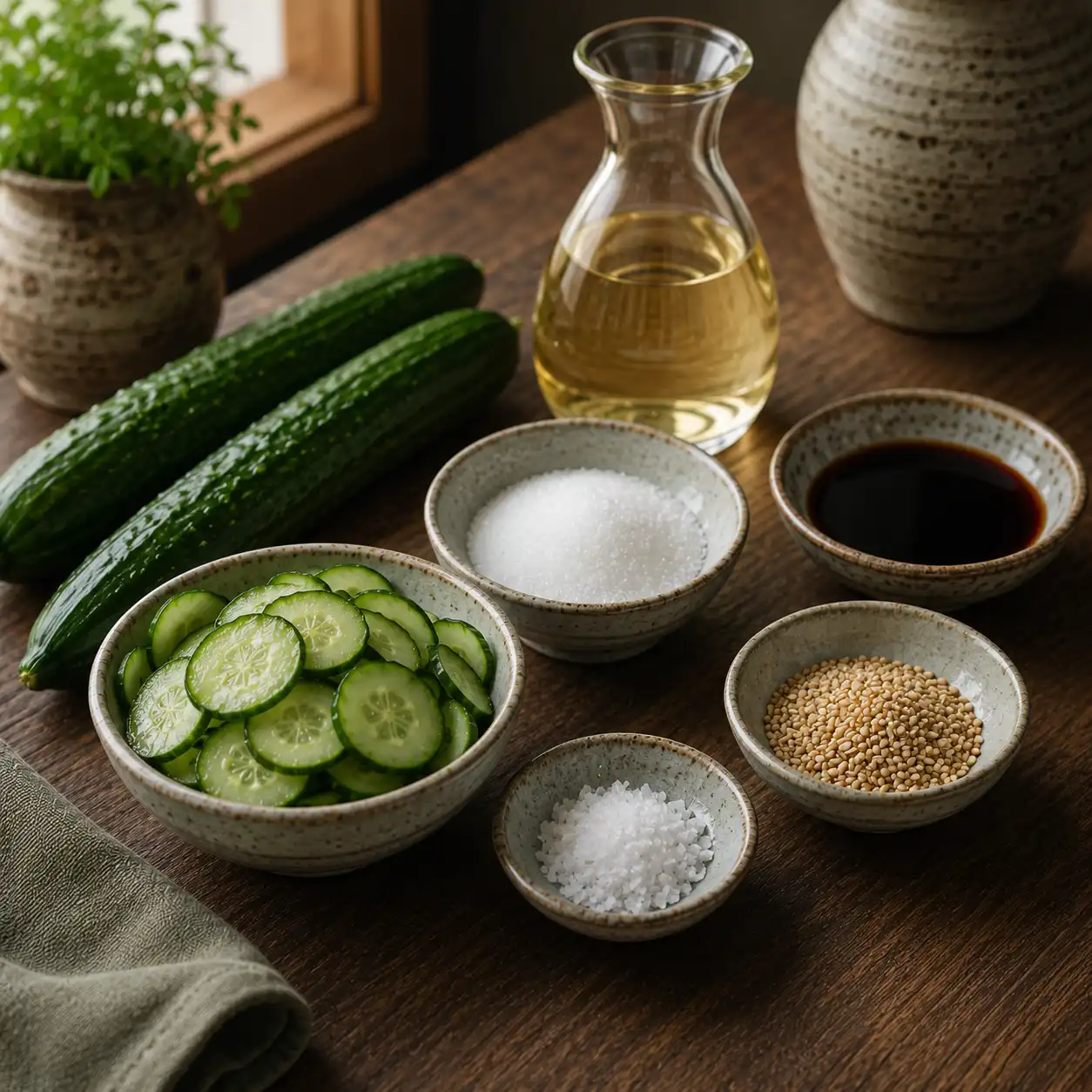 japanese cucumber salad recipe ingredients