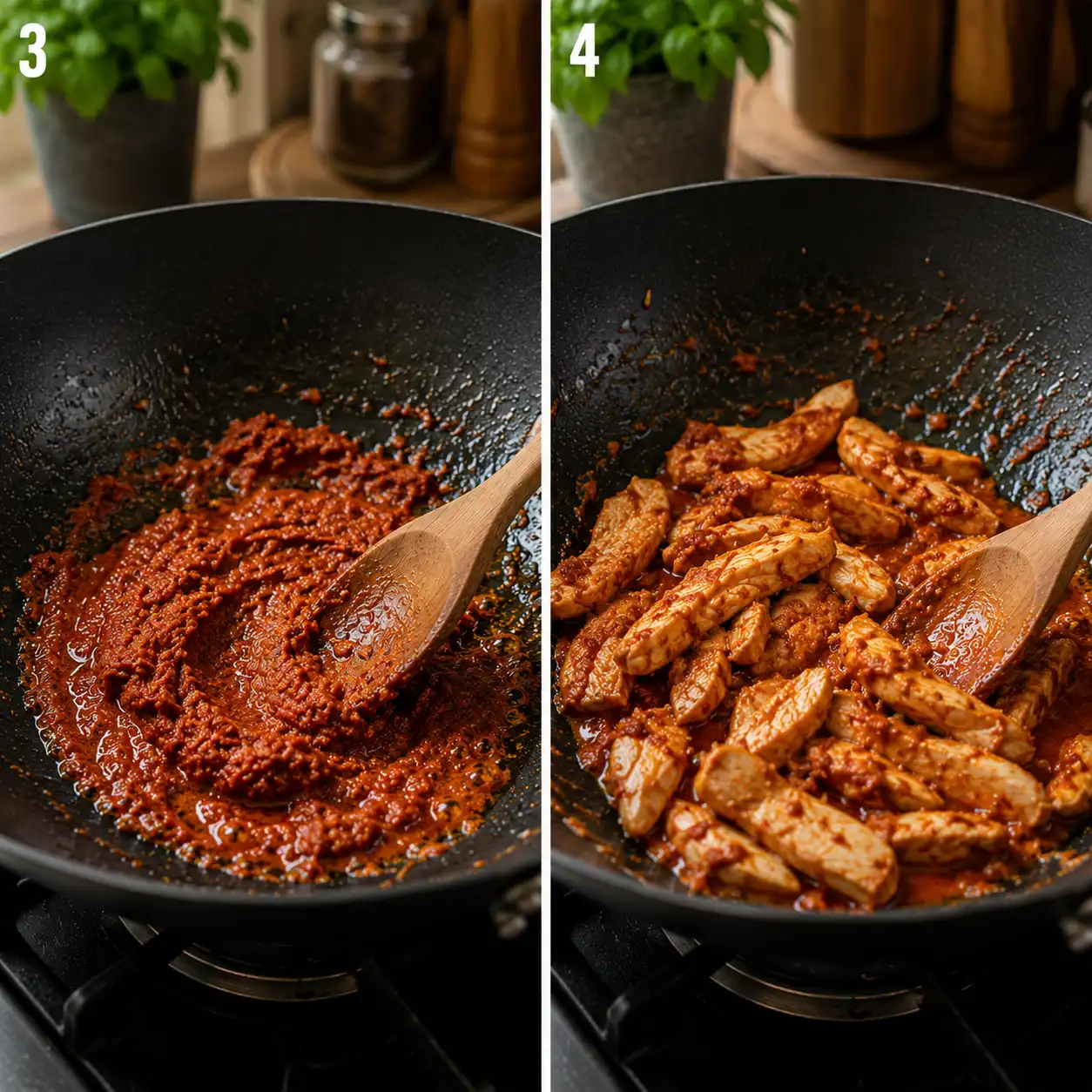 thai red curry recipe final dish