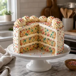 funfetti cake recipe featured image
