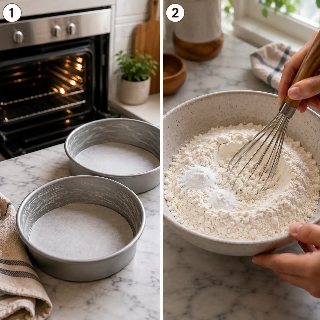 funfetti cake preparation