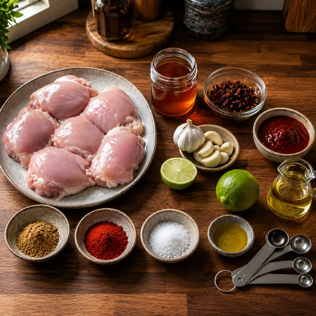 Chipotle Honey Chicken Recipe ingredients