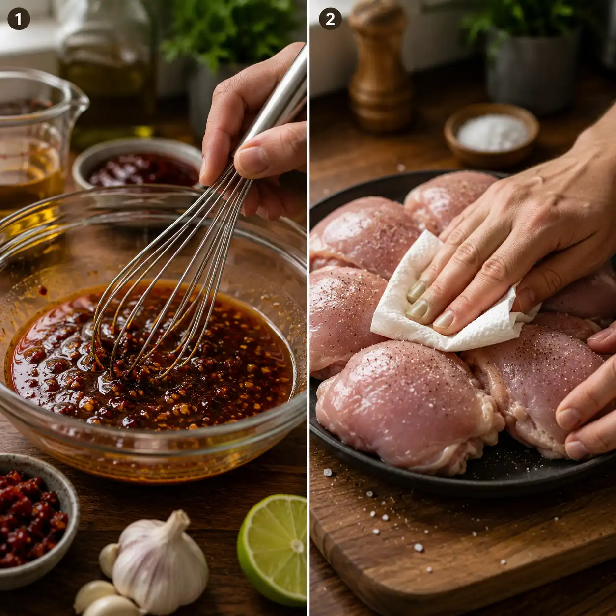 Chipotle Honey Chicken Recipe preparation