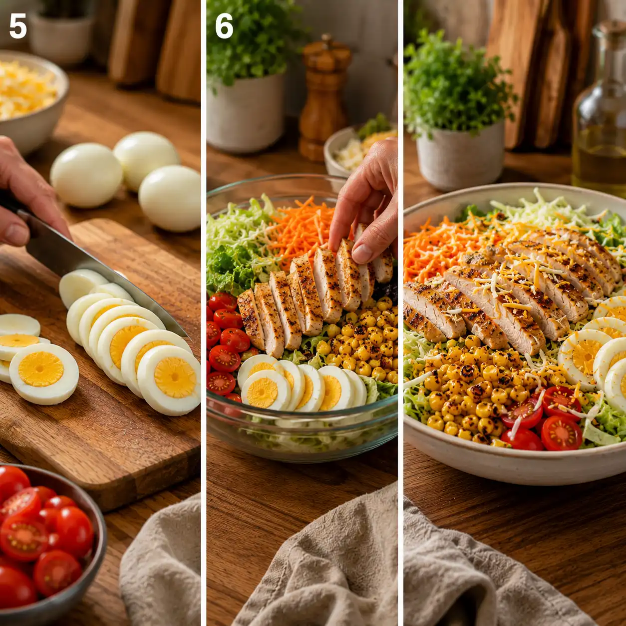 cobb salad chick fil a final dish