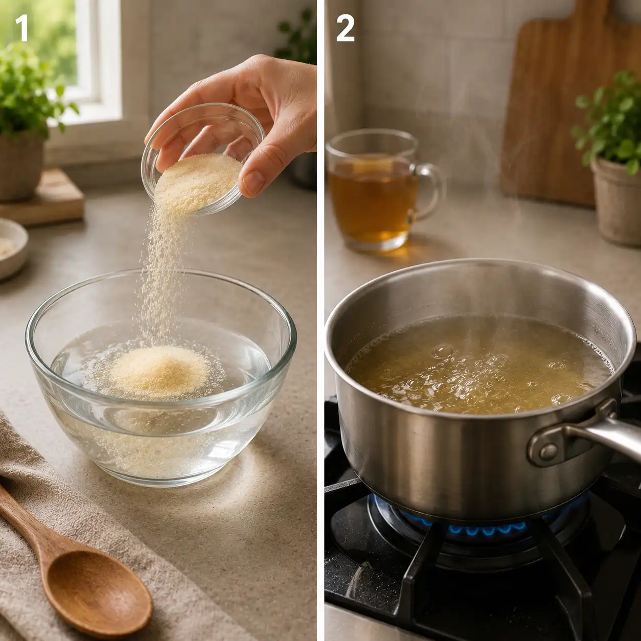 dr. gupta reveals the gelatin recipe preparation