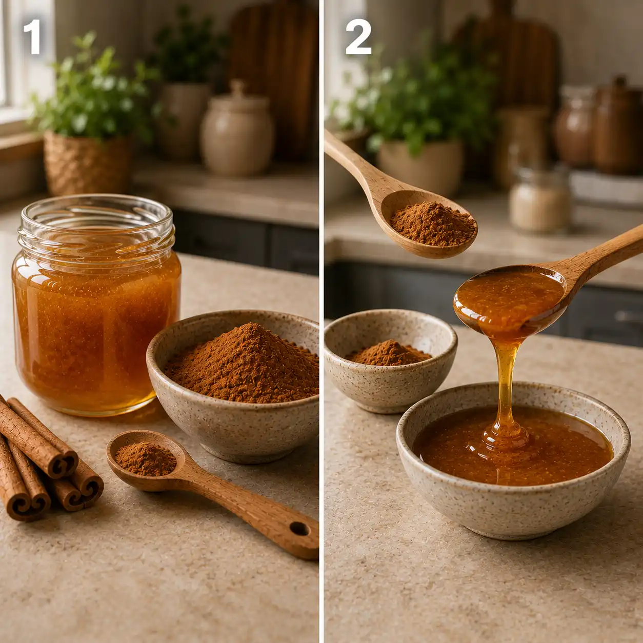 gluco honey blend ingredients preparation