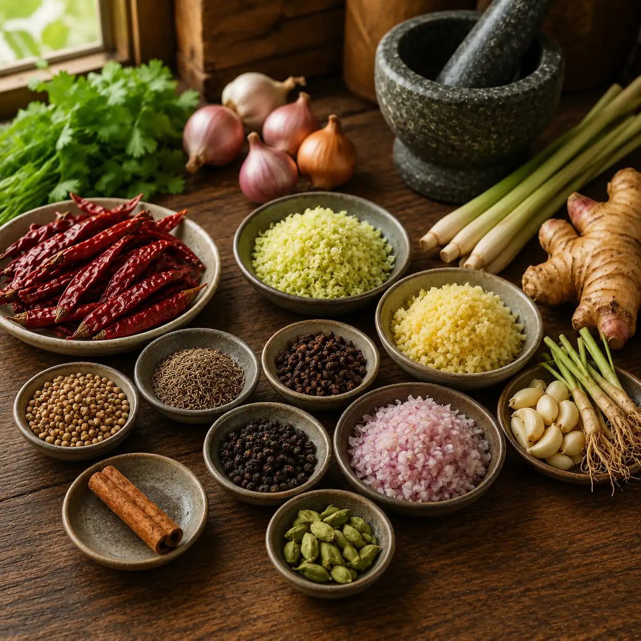how to make a massaman curry paste ingredients