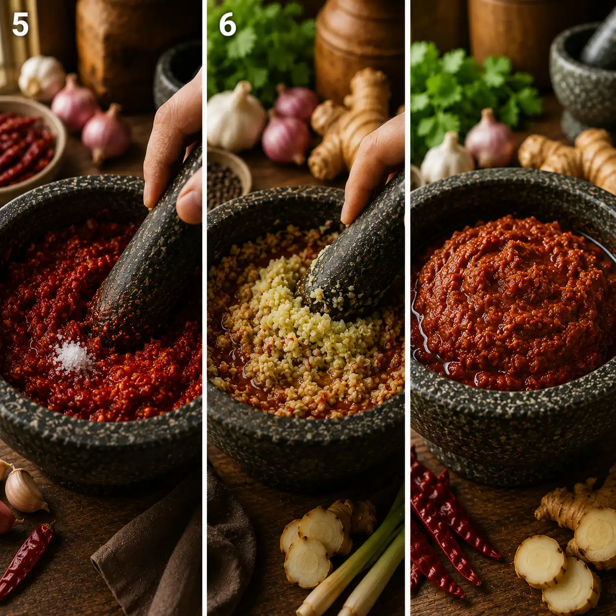 how to make a massaman curry paste final dish