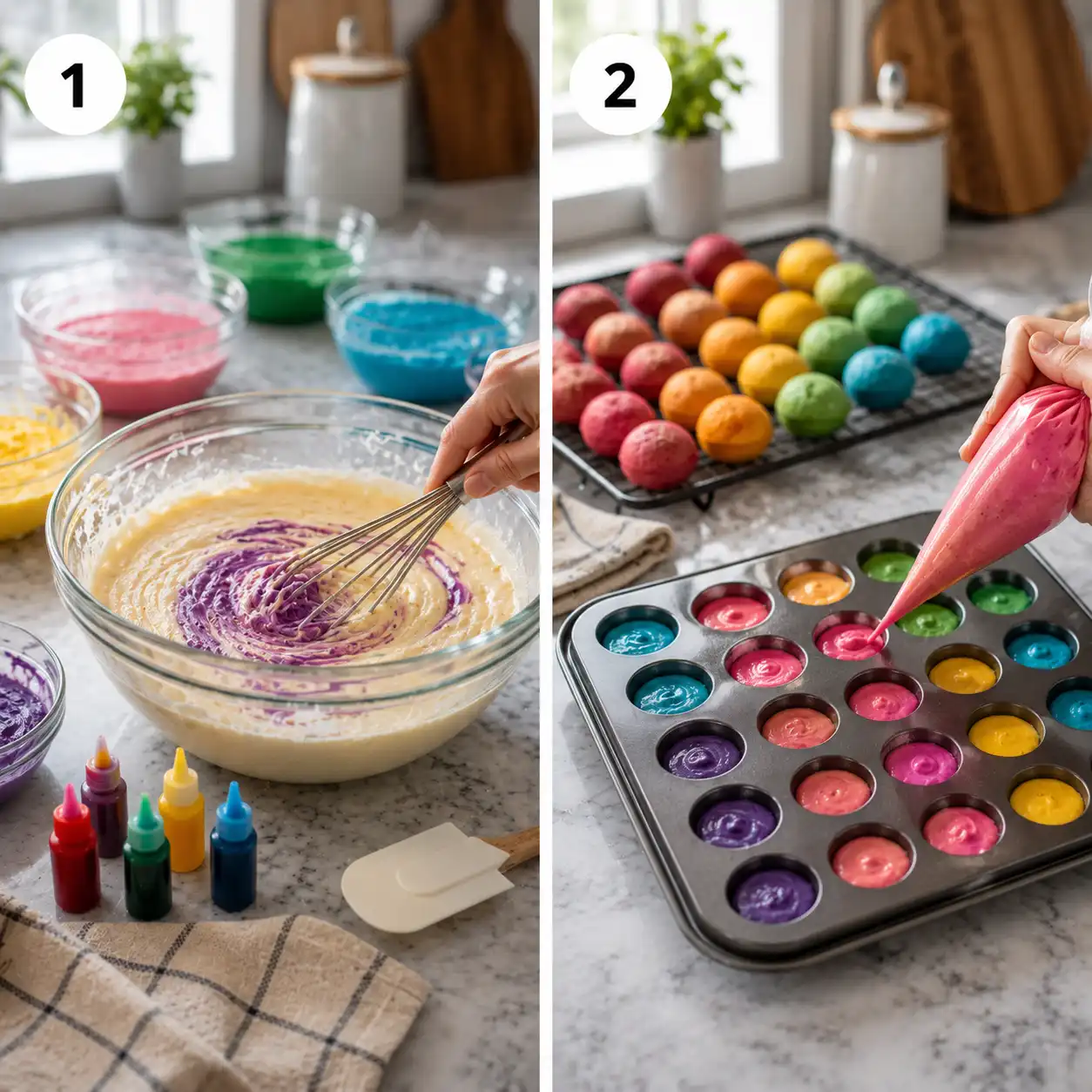 Dot Cake recipe preparation step 1