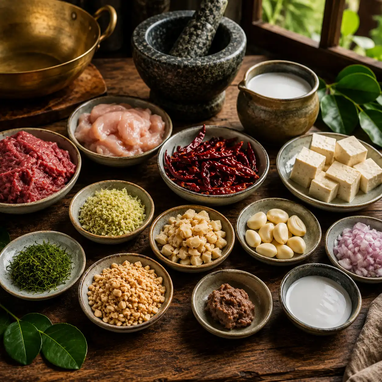 panang curry ingredients