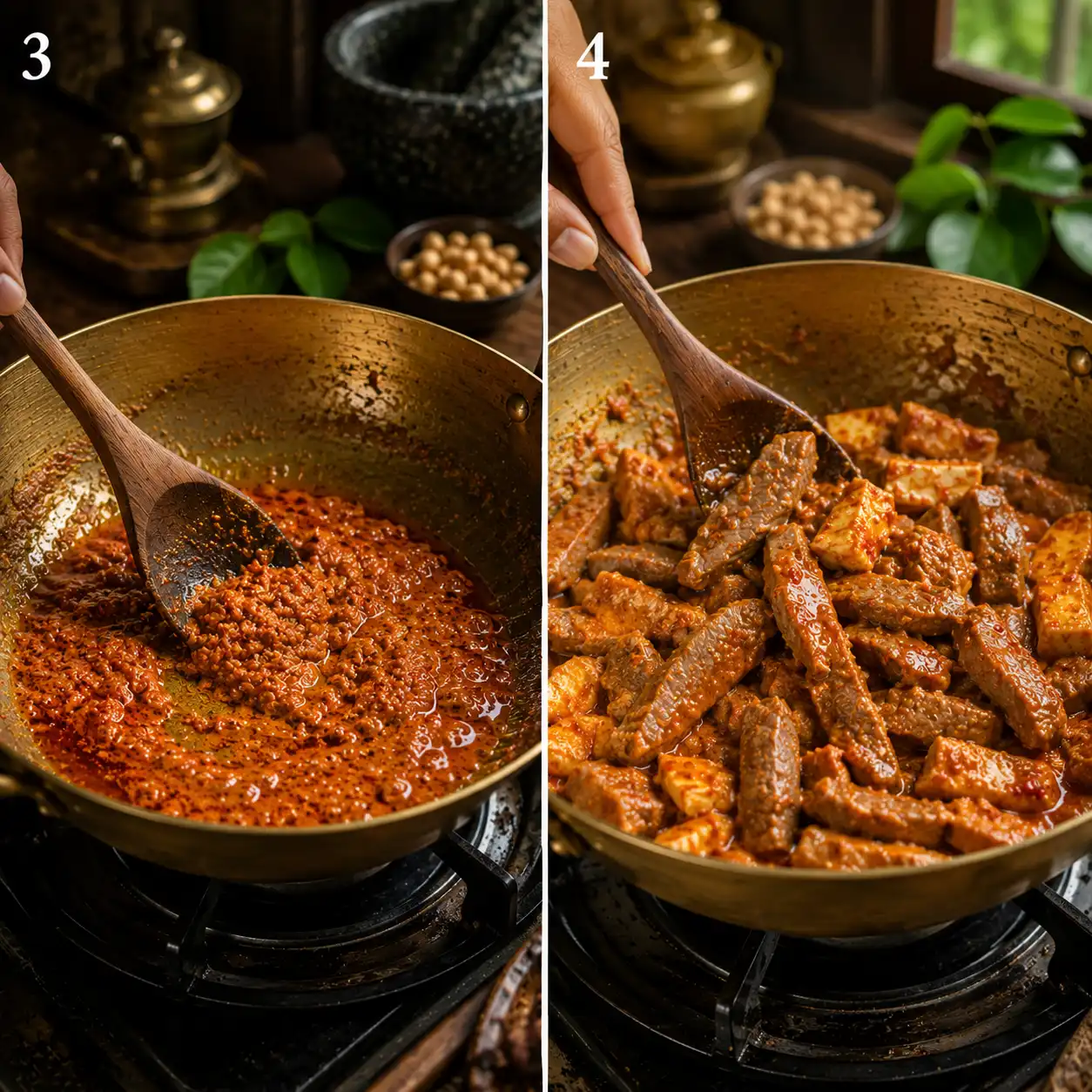 panang curry final dish
