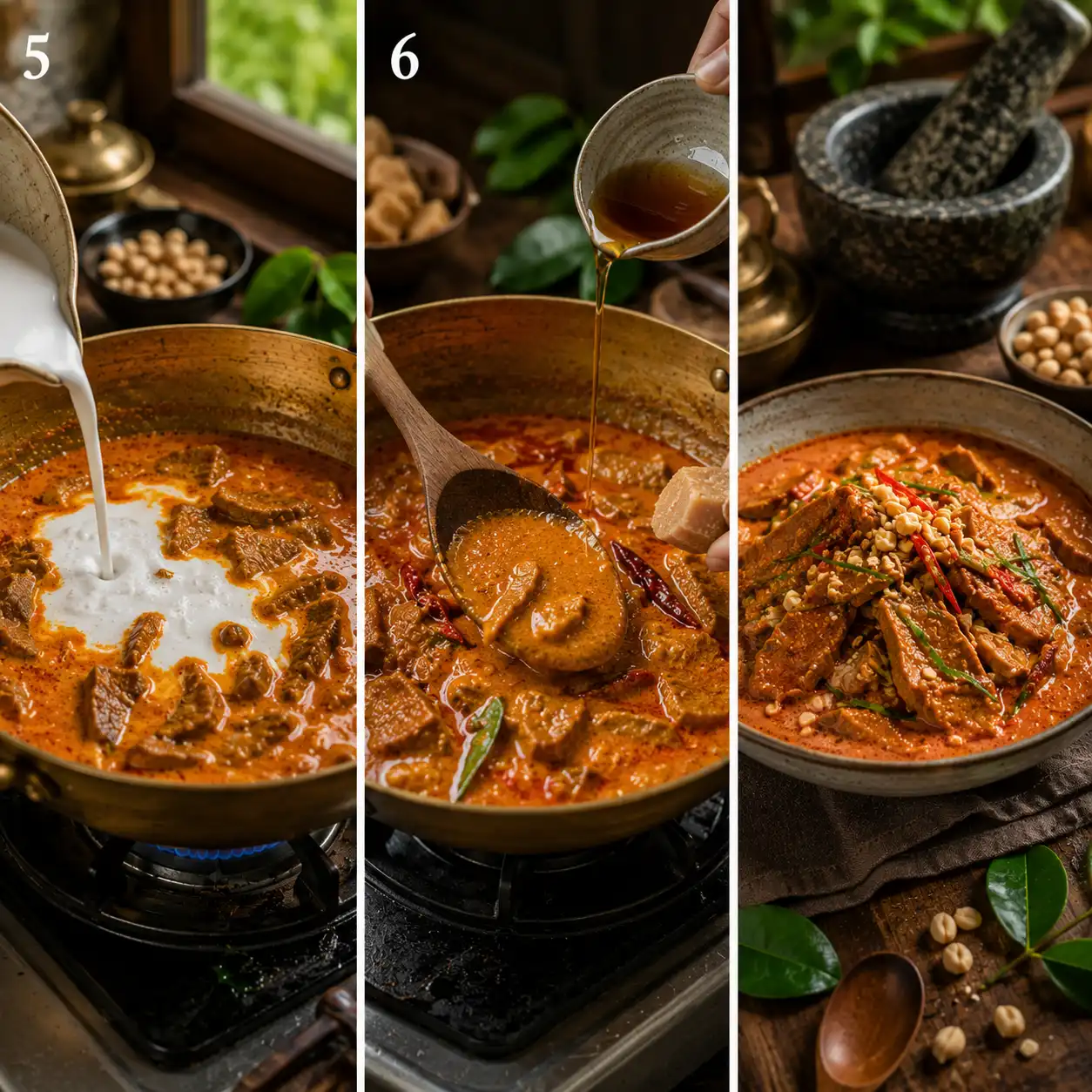 panang curry final dish