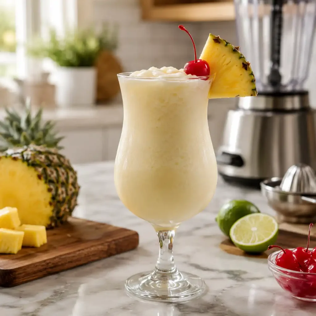 pina colada ingredients recipe featured image