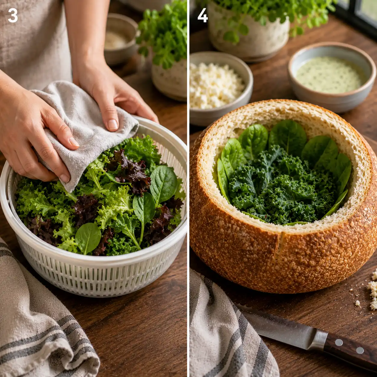 panera stuffed salad final dish