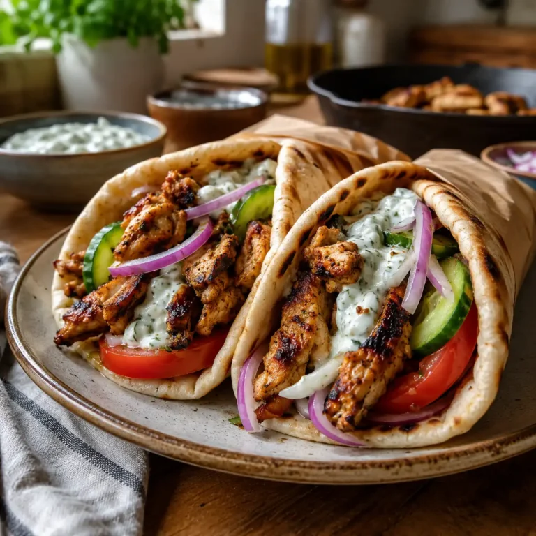 chicken gyros recipe recipe featured image