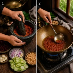 panang curry recipe preparation step 1