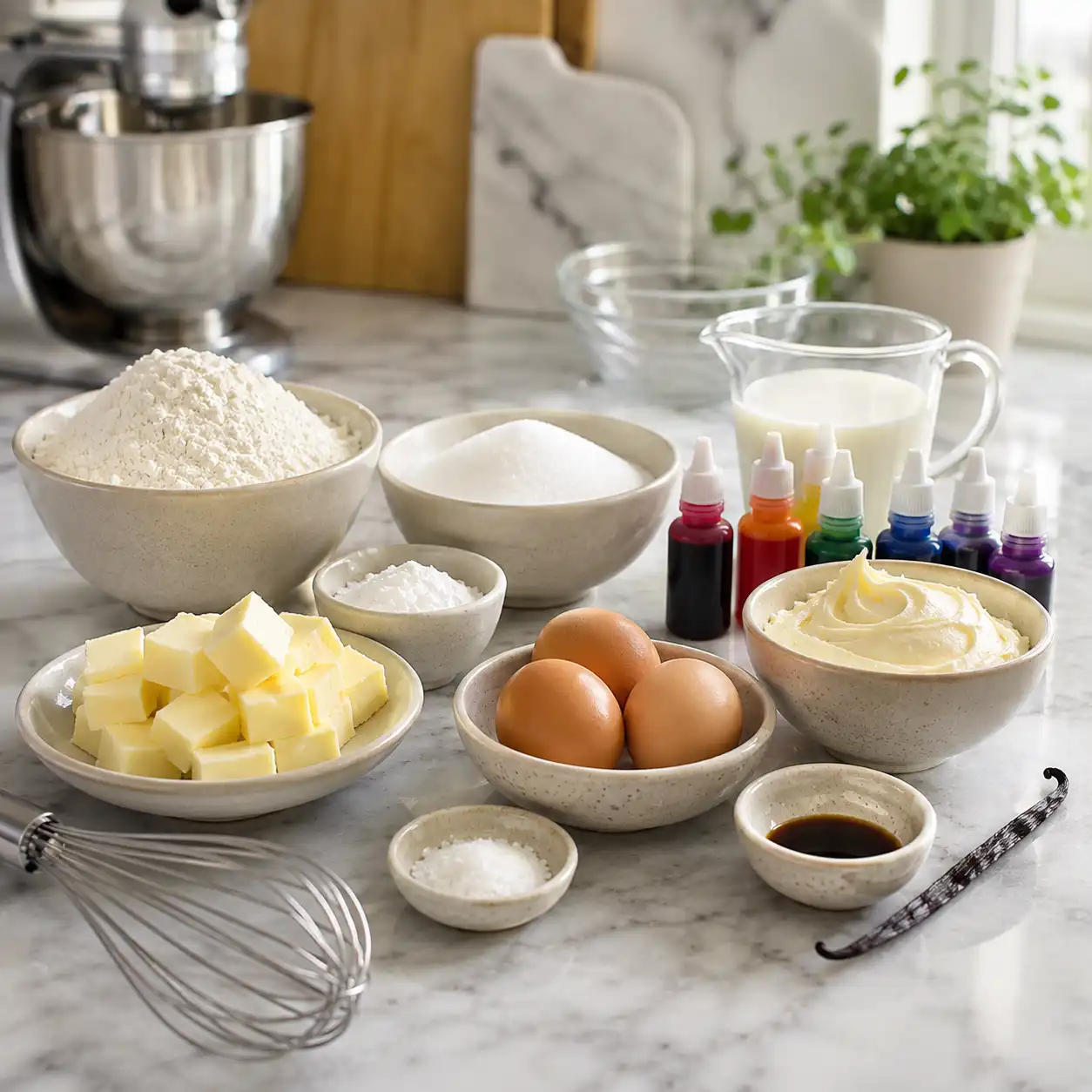 Dot Cake Recipe ingredients