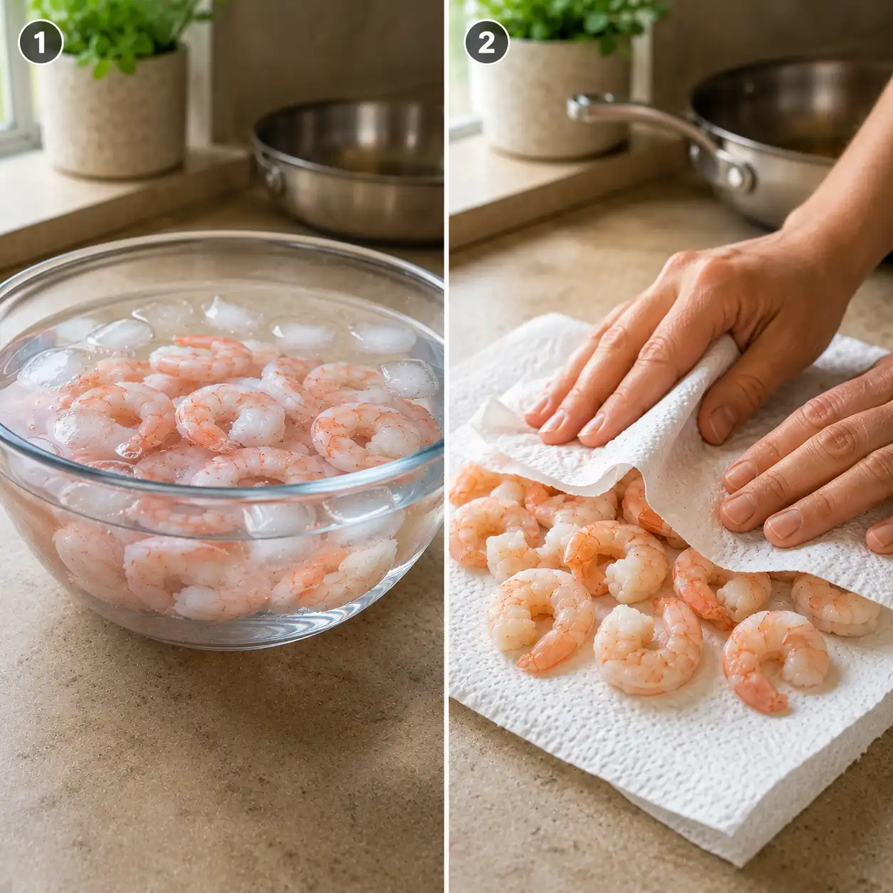 how to cook frozen cooked shrimp preparation