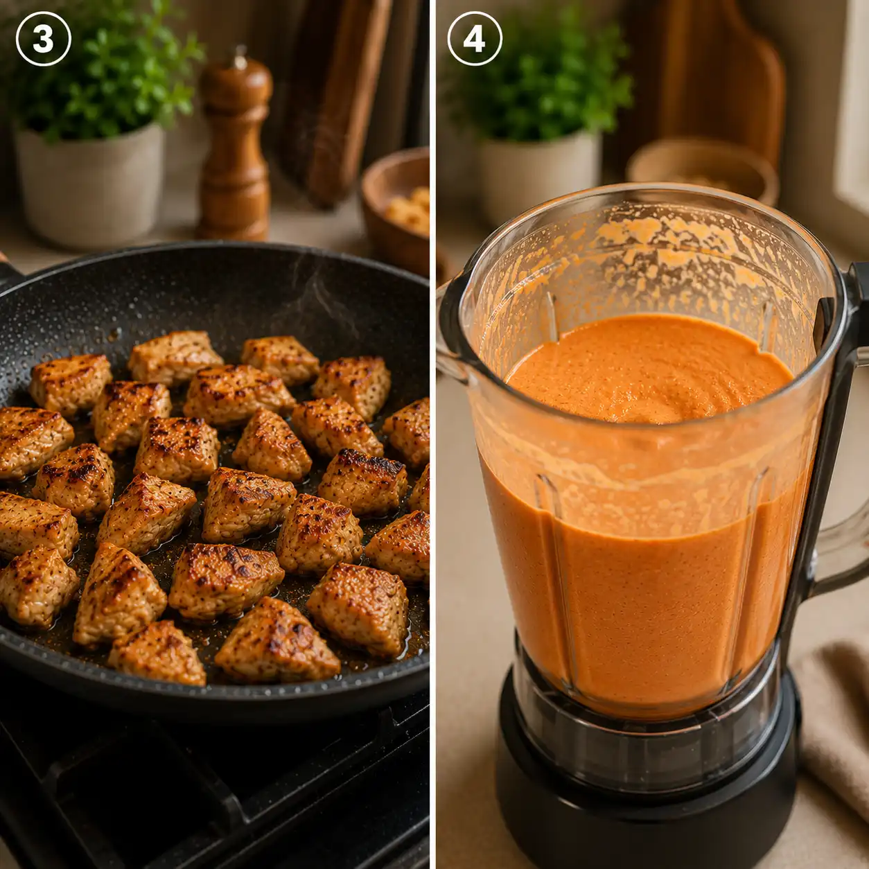 stealth health butter chicken mac and cheese final dish