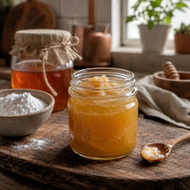 honey and baking soda trick recipe featured image