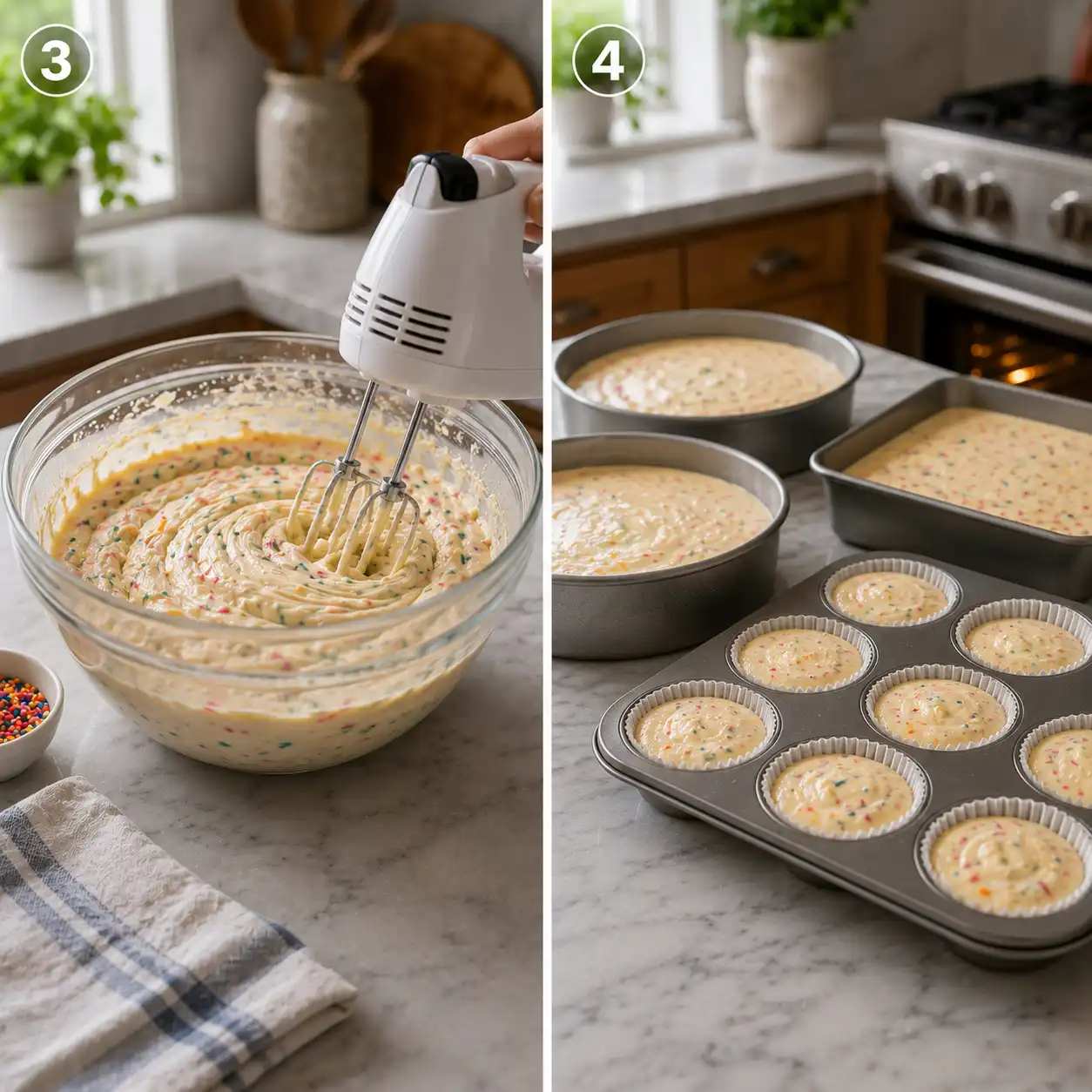 funfetti cake mix final dish