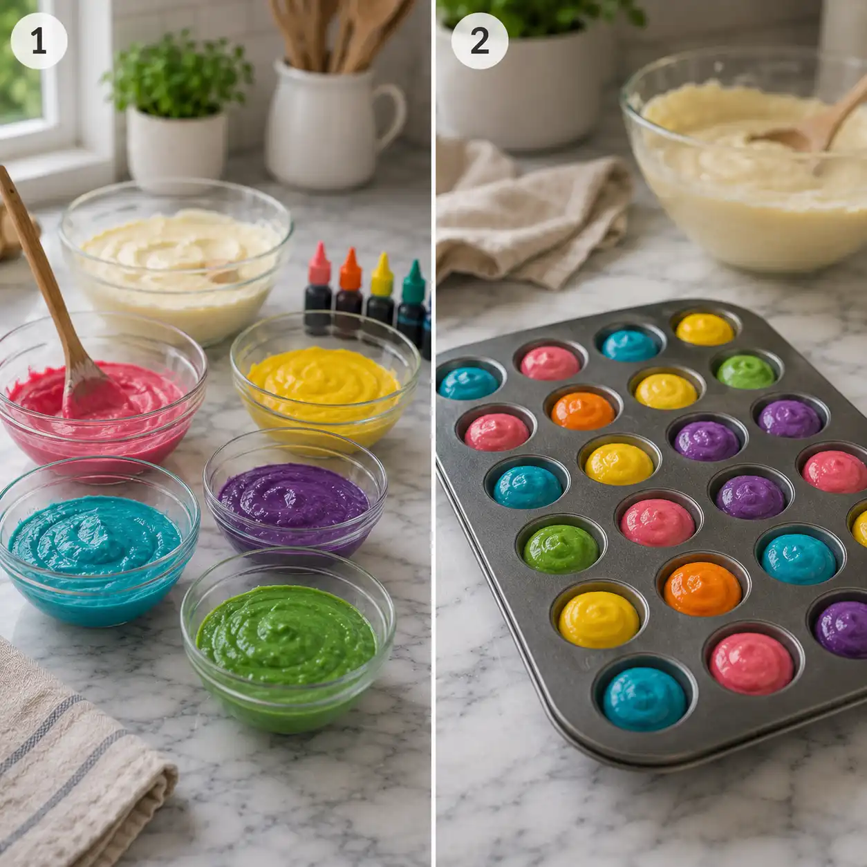viral dot cake preparation
