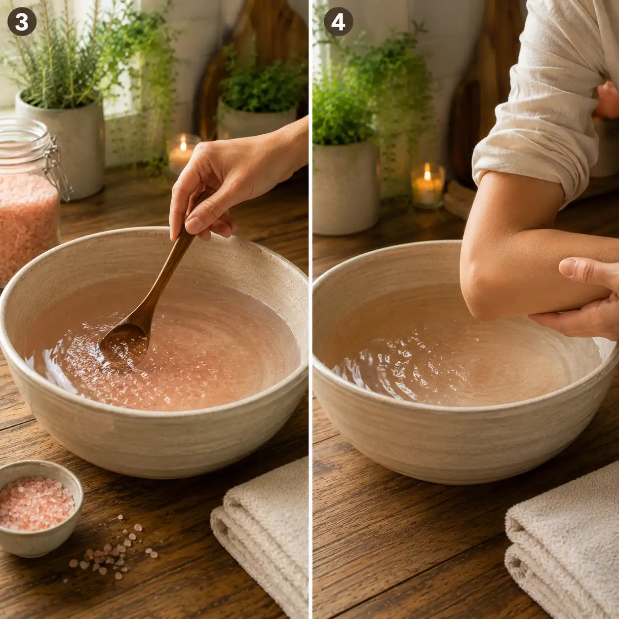 pink salt trick for neuropathy final dish