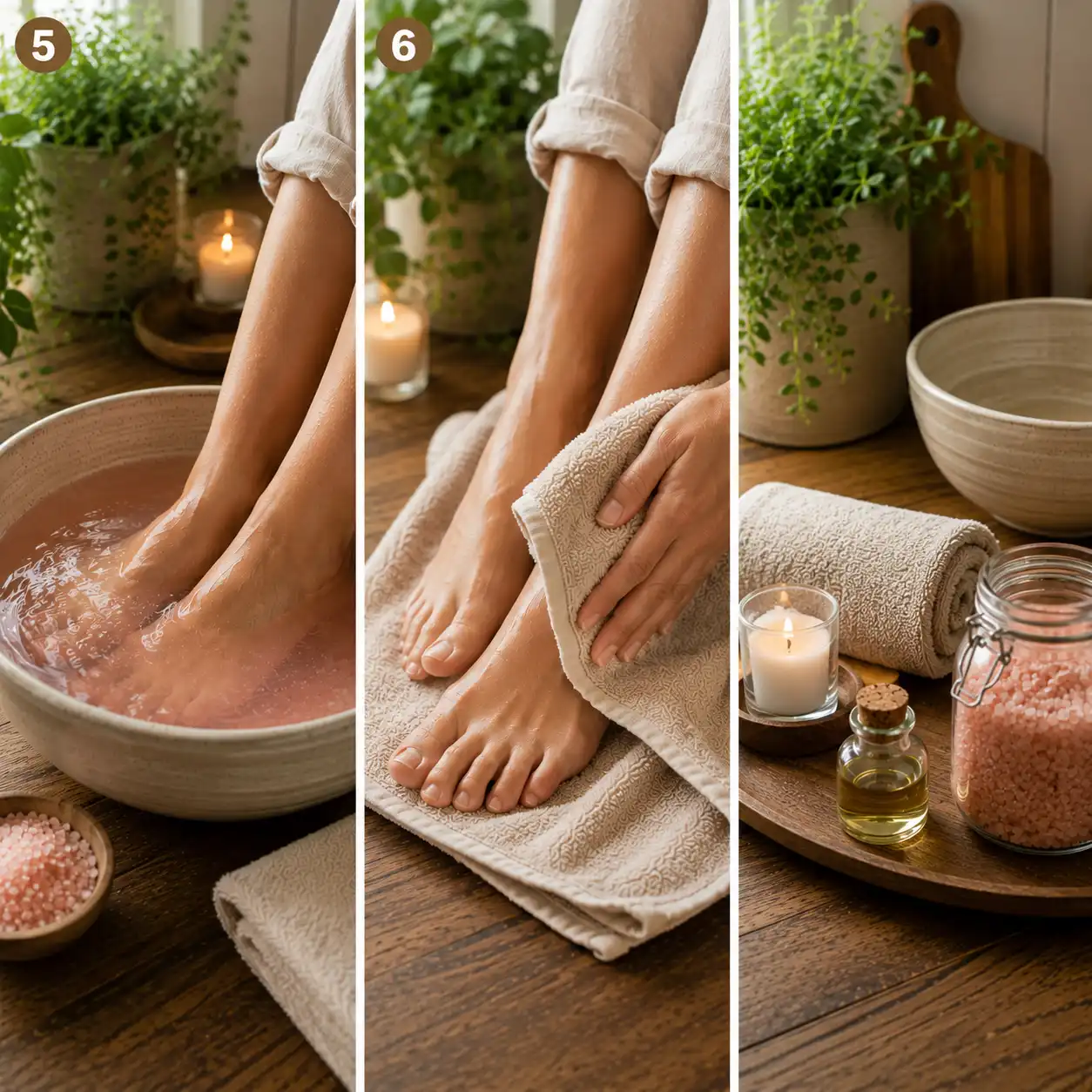 pink salt trick for neuropathy final dish
